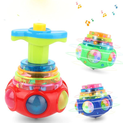 LED Lighting Spinning Lattu For Kids