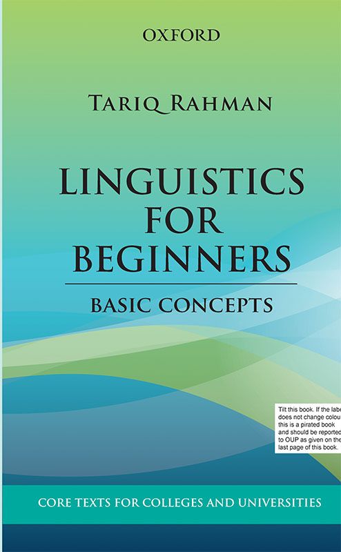 Linguistics for Beginners : Basic Concepts